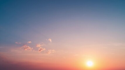 Wall Mural - sunset over the sea nature concept.