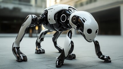 Poster - Futuristic Robotic Canine: A Technological Marvel