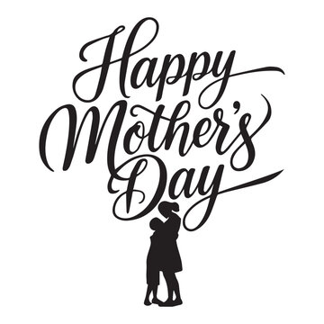 Mothers day typography