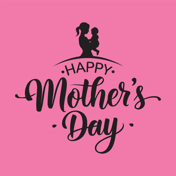 Mothers day typography