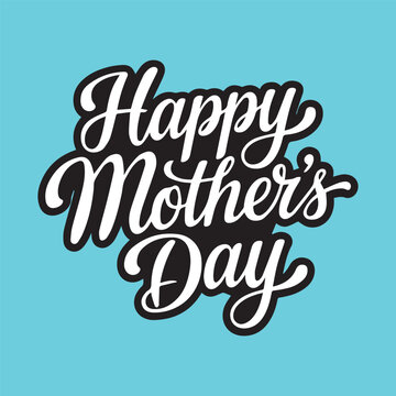 Mothers day typography