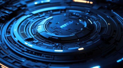 Close-up of a circular object