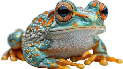 frog isolated on white background