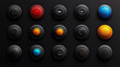 © Cavad - Vector. Set of web buttons for design