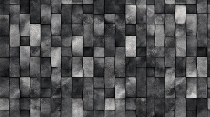Poster - Textured Grey and Black Abstract Wall Pattern for Background Design