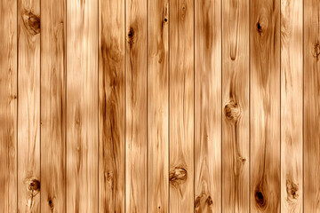 Poster - A close-up of wooden planks showcasing a warm, natural texture with varying shades and patterns characteristic of wood