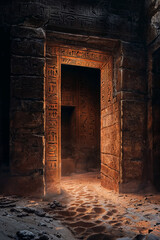 Ancient Egyptian Tomb Entrance