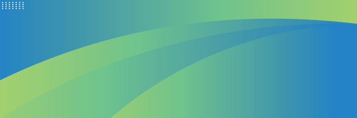 Poster - blue and yellow gradient background wavy shape vector concept, vector illustration.