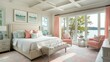 © Rere_Art151 - Serene Lakeside Bedroom Design Featuring Elegant Decor