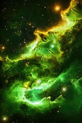 Wall Mural - Galaxy Nebula with Stars