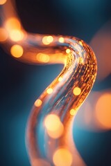 Poster - A symbolic glowing muscle fiber transitioning from tight to relaxed after therapy.