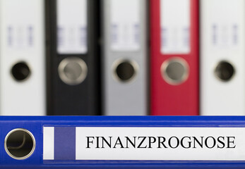 Wall Mural - Finanzprognose	
