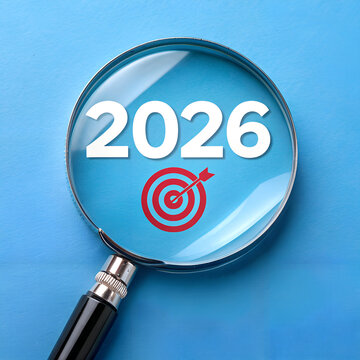 Happy new year 2026 business concept 2026-number backgrounds event new year panoramic