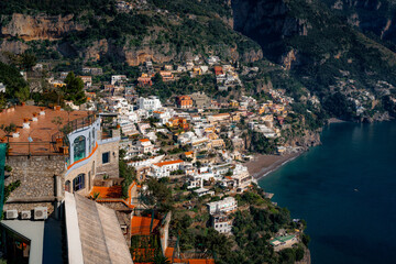 Canvas Print - Positano, Amalfitan Coast, Italy.