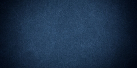 Poster - abstract blue paper background with dirty scratches