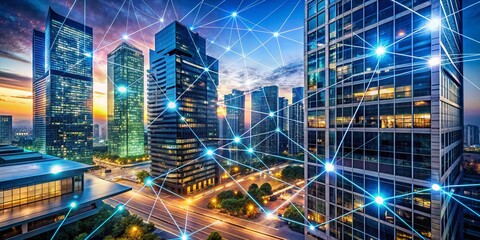 Poster - Global Network Connectivity: Modern Business Architecture & Technology
