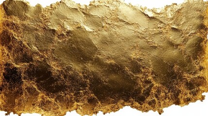 Poster - Large Gold Foil Paint Texture with Abstract Design for Backgrounds and Artistic Applications