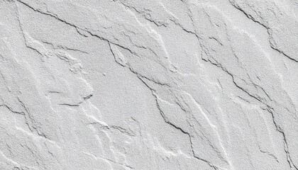Aufkleber - textured white stone surface with diagonal linear cracks and natural rugged patterns, ideal for minimalist designs or industrial background
