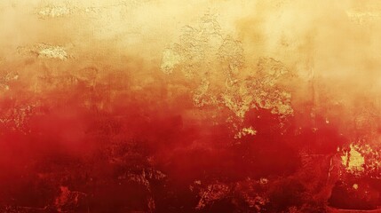 Poster - Red and Gold Abstract Texture Background