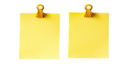 Poster - Yellow sticky note transparent background
