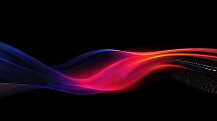 Poster - minimalist network connection wallpaper with an abstract design, emphasizing digital connectivity an