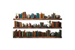 © 121icons - Book Shelves on transparent background.
