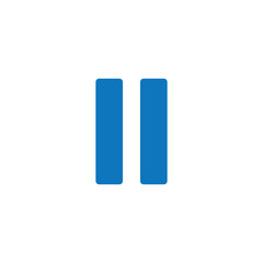 Poster - pause icon