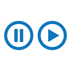 Poster - pause icon