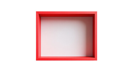 Wall Mural - empty picture frame transparent background
