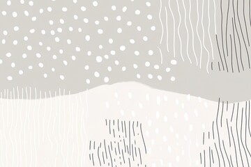 Poster - minimalist scandinavian patterns on a soft gray background create a modern and artistic design with 