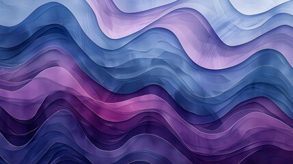 Poster - Abstract wave background purple blue design modern art wallpaper texture graphic vector