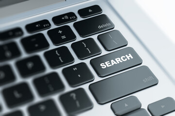 Poster - Close-up of a keyboard with a 