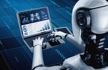 Poster - business data dashboard provide business intelligence analytic for marketing strategy planning snugl