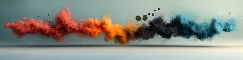 Poster - Vibrant Spectrum of Energetic Color Burst   Visualizing the Frequency Content of Music Speech or Audio Signals in a Dynamic