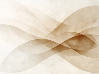 Poster - Soothing Organic Abstract Texture Showcasing Curving Shapes in a Neutral Color Palette Minimalist Contemporary Style with Soft Focus and Impressionistic Elements