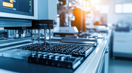 Poster - Modern Laboratory Equipment for Scientific Research and Experiments