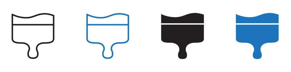 Theme icon Flat line symbol