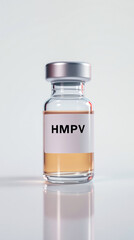 Aufkleber - HMPV virus vaccine vial medical research and development
