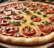 © Wachiraporn - A drizzle of olive oil on a fresh pizza crust, Italian cuisine, cooking oil, flavor enhancer