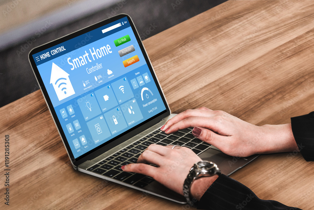Smart home technology, centric remote control system with digital ...