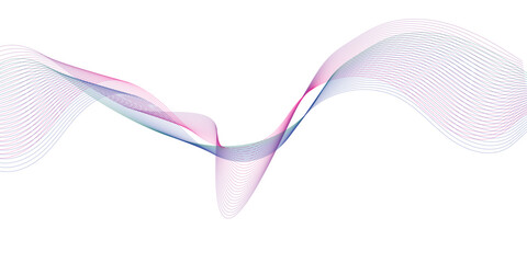 Poster - Abstract wavy information technology smooth wave lines background. Design used for banner, presentation, web design, cover, web, flyer, card, poster, texture, slide, magazine, data visualization.	
