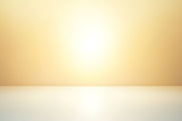 Poster - Soft golden gradient background, ideal for product displays or presentations.
