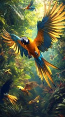 amazing rainforest birds
