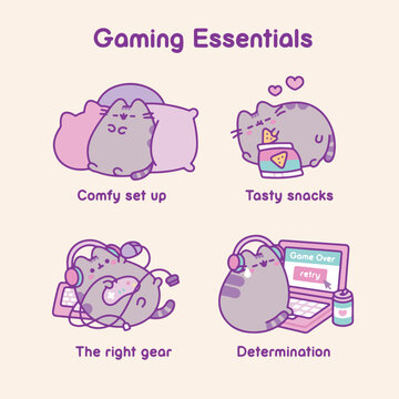 Pusheen Gaming Essentials