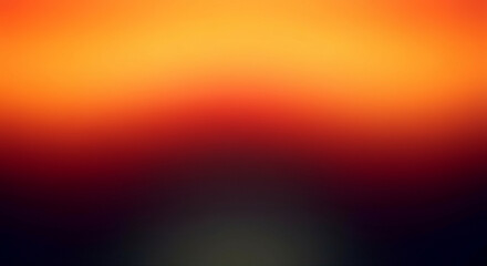 Poster - sunset landscape vibrant colors atmospheric mood nature scenery