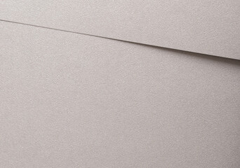 Aufkleber - Ash gray paper background with a smooth, pearlescent finish and diagonal patterns. Light, reflective tones and a grainy texture create a sophisticated, radiant, and stylish design.