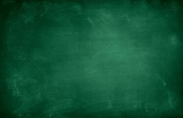 Wall Mural - green chalkboard background