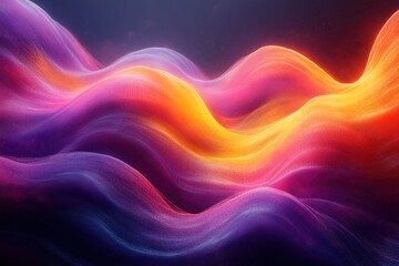 Poster - vibrant graphic layout showcasing flowing colors for eye-catching promotional flyers