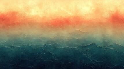 Abstract Textured Background Showing Warm And Cool Tones