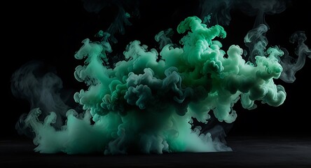 Wall Mural - abstract background with smoke